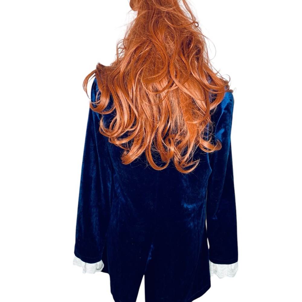 Homemade Austin Powers women blazer dress & wig cosplay costume size large - Picture 16 of 16